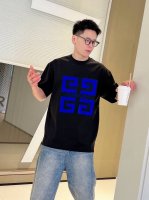 Give 纪梵希 2025年春夏新品上新 三标齐全 丝光棉圆领短袖T恤 好货不用过多介绍 看细节 专柜码数：M-Xxxl 175 140建议L