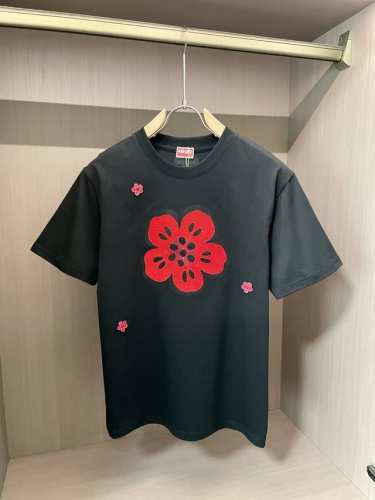 Kenzo 男士时装款圆领短袖T恤，贸易公司洋行货，高级限定款，25年春夏新品，明星级人气单品！ 客供埃及进口顶级面料，甄选尼罗河区域光照极好的上等棉花原料，经