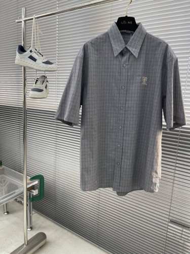 acne Stud1Os 格纹短袖衬衫 尺码：S-Xl