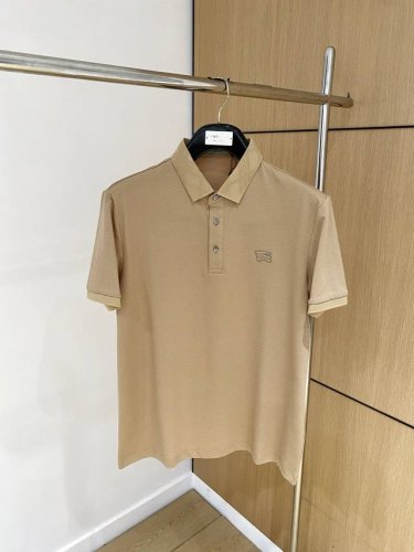 巴宝莉、2025夏季新款polo短袖 六角珠地棉 透气舒适度高，手感细腻柔软，亲肤舒适 码数：M-3Xl