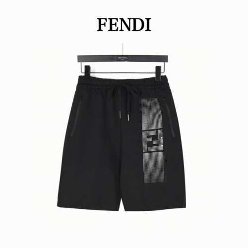fendi 芬迪 单边波点双F短裤 全新美学灵感趣味设计,渠道性质精品。让整体造型设计更加优雅时尚，今夏最火系列，无数明星潮人追捧。裁剪工艺细节处理工整为玩味时