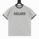 celine 塞琳 植绒字母圆领短袖T恤 三标齐全 采用高端索罗娜布料 前幅采用植绒图案 手感非常舒服 Os落肩版型 时尚又个性 超级百搭的一款 螺纹领口不松垮