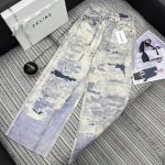 强烈推荐 25年早春夏系列 Acn*新款油画低腰牛仔直筒裤 洗水颜色好看 Sml
