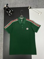 Gucci 古驰 织带刺绣新款Polo衫 原版面料 原版订制辅料 官方同款 采用210克丝光珠地棉，定制 同缸染面料 手感非常舒服爽滑 版型挺阔有型 一线品牌代