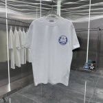 dior迪奥 2025春夏新款260克短袖T恤 个性印花 男女同款宽松版 S M L Xl Xxl 五个码 黑色 白色 咖啡色