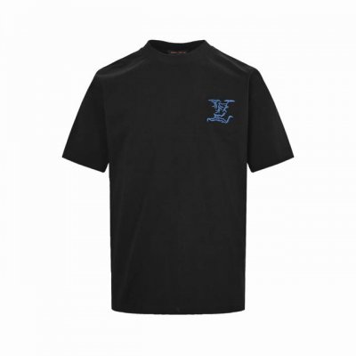 Louis Vuitton 路易威登 25Ss 后背织锦云朵Logo贴布刺绣短袖 定制260G水洗精梳棉棉面料 面料经过洗水处理，手感更加舒适， 胸口云朵小Lo