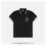 loewe 罗意威 25Ss 口袋拼色花标polo短袖 纯棉珠地棉面料经典款polo衫 经典系列 图案装饰让商务休闲风增添了经典的色彩 整体高级简单大方 面料有