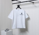 Burberry巴宝莉Bbr 拼接战马短袖T恤 面料采用定制240G 26支特滑双股精棉平纹高密无尘全棉布料。前幅高密度加厚，走线平整，代工品质，全套定制辅料。