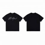款M213 阿玛尼刺绣短袖 emporio Armani 阿玛尼 Ss23 纯色圆领套头字母刺绣短袖T恤男款黑色 专柜购入正品打扮定1 1细节 饱满的刺绣Log