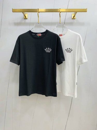 kenzo2025夏季新款短袖T恤，个性艺术系列全网独家首发 百搭款细节处理完美纯棉面料十分精致 原版面料 网红明星同款高版本 高品质手感非常舒服 时尚又个性