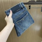 新款 Aj 高端定制、25Ss春夏最新款原牛仔裤 柜台同步发售 原版定制复刻 客供五金辅料 原单品质 进口牛仔面料重工洗水 做工走线精细 上身绝佳！优选单品Fc