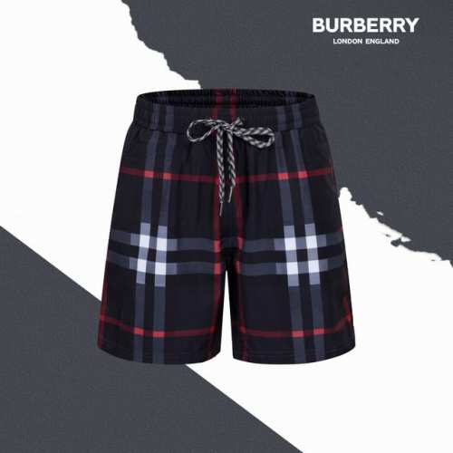 款号Sl burberry巴宝莉经典格子沙滩裤带内网抽绳短裤 情侣同款 不掉色 舒适透气 专柜同步 全套包装 区别市面一眼假版本 一条小短裤细节丰富 却也能看出