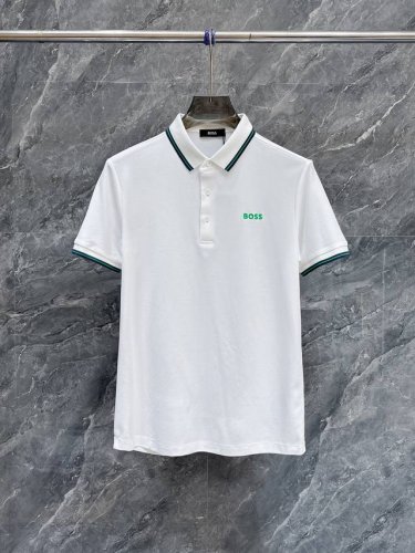 Boss 2025Ss夏季新款字母Logo男士翻领polo衫 经典商务男款 高端男装的天花板级别的商务男款 简约时尚大气不失优雅 单穿内搭体面过人 品质控 细节
