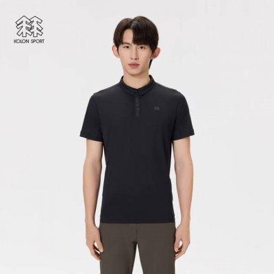 可隆 Kolon 25年最新款！ 官网同步纽扣所有辅料都是原版一比一开模打造 高奢系列！轻奢工艺！按胶Logo门襟设计！水洗标二维码可扫防晒冰凉感！穿上身会让你