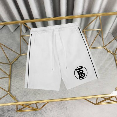 burberry 巴宝莉印花纯棉卫裤短裤五分裤 1:1对版面料380克毛圈高克重百分百纯棉 提前做过预缩水1 1双纱洗一辈子都不会变形的 男女同款 官网细节 字