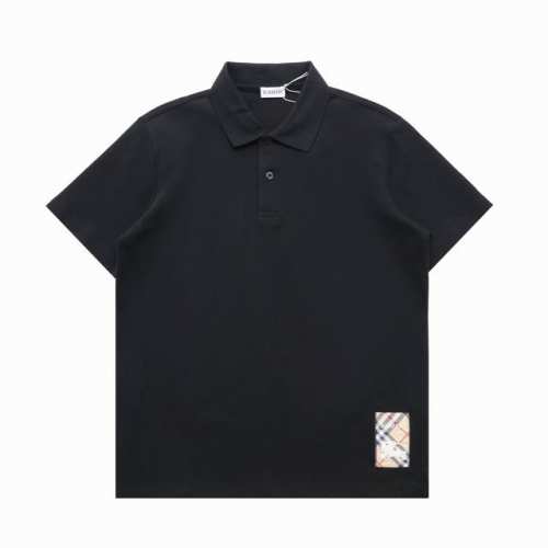 顶级复刻版本 Burberry 巴宝莉经典翻领polo衫短袖T恤 款号：5001 面料: 280G重磅纯棉，随意对比 砖柜同步。第一时间正品开发研制。欢迎对比！