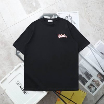 上新 纯原臻品 顶级复刻 dior 迪奥 新款蛇年刺绣休闲圆领短袖T恤 - 颜色: 黑色 - 购入原版开模打造 全套定制辅料 细节决定成败 - 迪奥 全称为克里