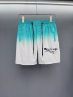 P90 Balenciaga巴黎世家 最新款男士潮牌沙滩裤，料子细腻光滑 ，快时尚高清面料印花，手感极佳男士夏天必备，码数M一Xxxl