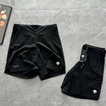 发 ！新款 男款高尔夫Golf Running系列梭织拼接速干短裤！3D立体压胶反光Logo，口袋有拉链设计，安全的保管重要物品，实用好穿！腰部加弹力收缩带舒适