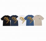 上新款号 S091 stussy斯图西 Stussy Burning Stock Tee火焰圆领套头图案印花短袖T恤 男女同款 原版打造 细节高控 -面料精选2