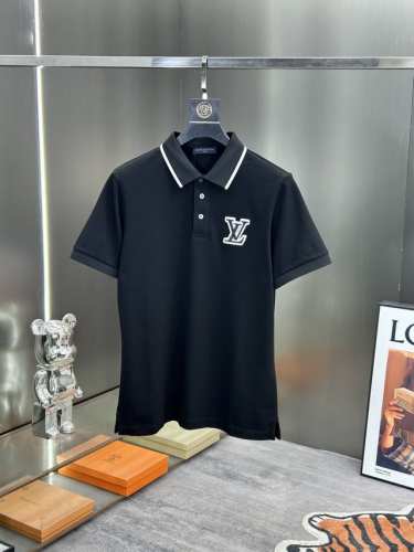 Lv 25最新款高端牛货翻领短袖polo衫可搭配牛仔裤或者休闲运动裤都没有问题，百搭款 尺码：M-3Xl