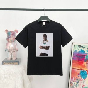 款号:Q14 # supreme Fw24 Tyler The Creator Tee 肖像印花休闲圆领短袖T恤 男女同款 宽松版型 采用260克精梳棉双纱 从