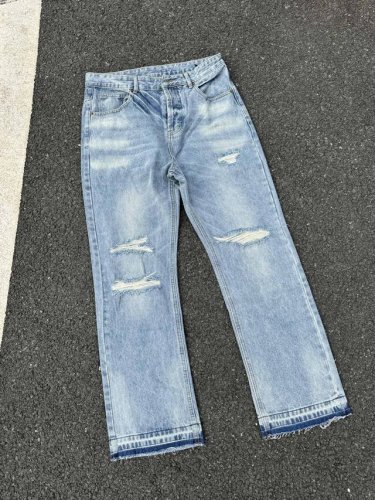 顶级版本-款号T03 Ce牛王 Fw22 水洗做旧经典简约Cleanfit直筒牛仔裤 赛琳最新顶级用料超柔高棉水洗牛仔面料！每一件水洗费用高达常规工艺三倍之多，