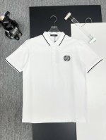 D&G 杜嘉班纳 刺绣新款polo衫 原版面料 官方同款 采用210克丝光珠地棉，定制 同缸染面料 手感非常舒服爽滑 版型挺阔有型 一线品牌代工厂p出品 进口百