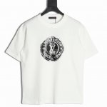 louis Vuitton 路易威登 Lv 25Ss 做旧圆圈短袖T恤 面料采用定制240G 26支特滑双股精棉平纹高密无尘全棉布料。前幅高密度加厚，走线平整，