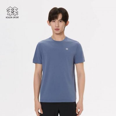 2025Kolonsport 可隆专柜新款四色男女科技棉同款Seco圆领短袖速干T恤 运动休闲户外吸湿T恤短袖，夏Upf80+防晒抗菌上衣.Kl后字母圆领体恤这