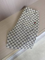 gu25Ss春夏新款Gg提花标识全棉短裤，男士红绿织唛装饰时尚休闲百搭短裤！贸易公司渠道稀出，同步官网发售！Gg提花短裤，作为时尚与品质并重的典范之作，其每一处