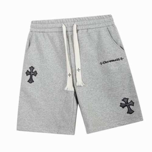 克罗心 Chrome Hearts 夏季新款 刺绣字母皮标十字架短裤 男女同款全新美学灵感趣味设计,渠道性质精品。让整体造型设计更加优雅时尚，今夏最火系列，无数