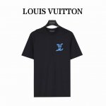 本地自取170（支持放店） louis Vuitton 路易威登 后背重工云朵刺绣Logo短袖T恤 定制240G水洗精梳棉棉面料 面料经过洗水处理，手感更加舒适