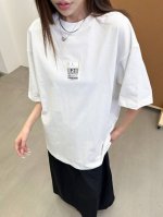 巴黎 ｜ 新款短袖T，成衣洗水工艺加情人节520定制标牌，男女同款，尺码Sml
