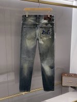 p270 Dc牛仔裤 25Fw春夏季新品系列！-Dolce Gabb*Na杜嘉*纳男款休闲高端蓝色牛仔裤 ，专业大工厂砂洗面料柔软，奢潮系列高街特别酷，高端品质