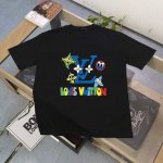 上新 顶级最高版本 Lv路易威登Louis Vuitton 驴家1V 经典笑脸半袖T恤短袖 男女同款 情侣款 宽松版型 最高版本 原版面料 高版本 高品质 1区
