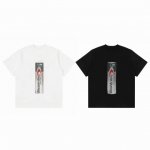 alexander Wang 亚历山大王 Aw 25Ss电池印花水钻贴边情侣圆领短袖T恤-顶级原单版本 Color：白色 黑色 Size：S M L Numbe