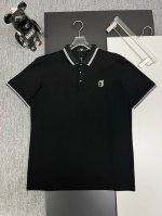 Fendi 芬迪 刺绣新款polo衫 原版面料 官方同款 采用210克丝光珠地棉，定制 同缸染面料 手感非常舒服爽滑 版型挺阔有型 一线品牌代工厂p出品 进口百