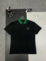Lv 路易威登 别针刺绣新款polo衫 原版面料 官方同款 采用210克丝光珠地棉，定制 同缸染面料 手感非常舒服爽滑 版型挺阔有型 一线品牌代工厂p出品 进口