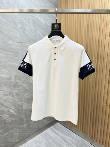 Dior 迪奥 2025春夏新品 三标齐全 翻领短袖polo衫 好货不用过多介绍 看细节 专柜码数：M-Xxxl 175 140建议L