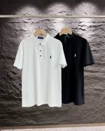 供 美式经典 刺绣拉夫劳伦丝光棉色织翻领商务休闲Polo 这样的经典款Polo应该是人手一件 没有花哨的图案，简简单单已经很有质感 上班休闲都适合 震撼的骑马刺