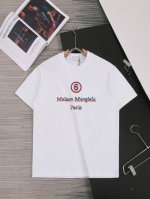 Mm6 马吉拉 甄选260克定制面料 顶级品质 精制网点＋数字绣花工艺 男女同款 尺码 S M L Xl Xxl 五个码 颜色 黑色 白色