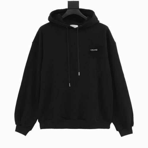 款号Y577 Celine 赛琳 小字母印花基础款帽衫 Ce经典款属于凯旋门系列最火 最有气质 最百搭的一个，论设计，它算是卫衣中最常见的基础款 没有花俏的玩法