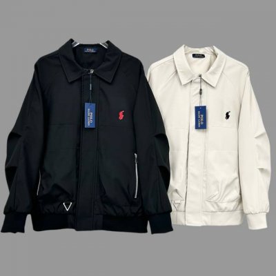 拉夫劳伦 polo Ralph Lauren Fw25 工装风纯色短款休闲夹克外套 男女情侣同款，超级复古的美拉德风 简约格调，尽显不凡品味。翻领设计 细节之处
