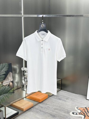 爱马仕 25最新款高端牛货翻领短袖polo衫可搭配牛仔裤或者休闲运动裤都没有问题，百搭款 尺码：M-3Xl