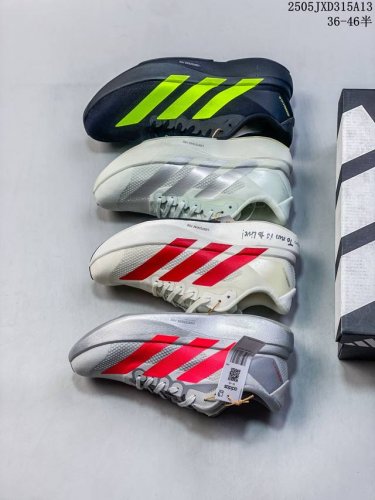 真标带半码 阿迪达斯Adidas Adizero Evo Sl 轻质减震厚底马拉松竞速跑步鞋 尺码 见图 编码 05Jxd315A13