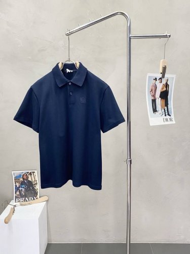Loewe罗意威独家专供新款原单男士休闲短袖 高端定制 高端版本 时尚百搭爆款进口面料 手感超柔软细腻 保暖舒适 穿着亲肤舒适 高端精品 代工厂p精细做工 上身