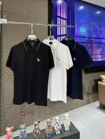T*B 汤姆*布朗 2025 春夏新款男士翻领短袖T恤！高端潮物，众星追捧时尚款！各大明星网红人手一件的出街单品。高级定制丝光棉面料，手感细腻柔软，上身挺括有型