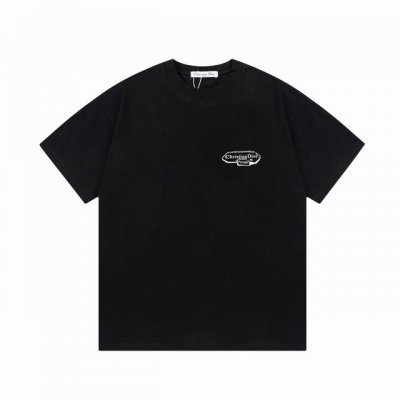 dior 迪奥 2025 Logo印花圆领套头短袖 26S 双纱纯棉260克 尺寸 Xs-L