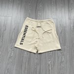 fog Fear Of God复线Essentials竖排硅胶字母加绒短裤 颜色 米色 碳灰 尺码 S-Xl s腰围 臀围112裤长44 m腰围84臀围116裤